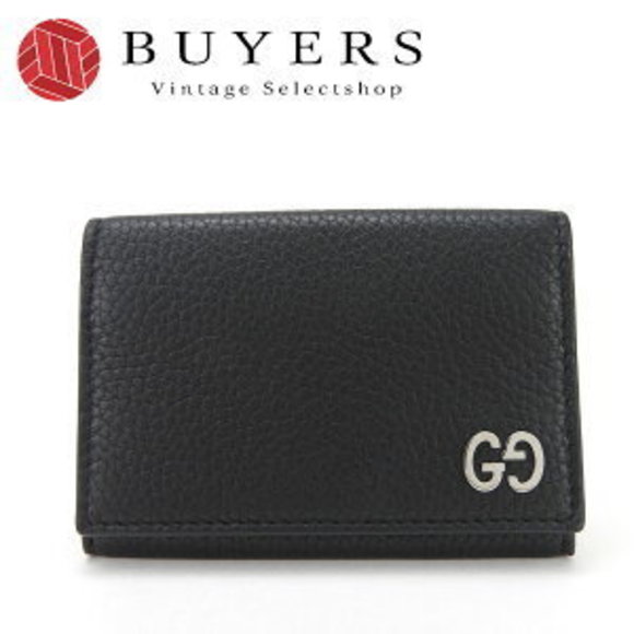Gucci leather black Case Durian accessory business holder - Picture 1 of 1